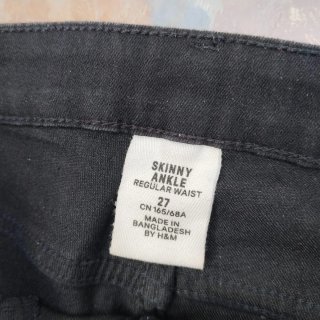 Vaqueros H&M elásticos negros
