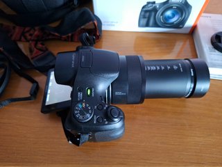 Cámara Sony Zoom Potente Negra