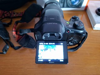 Cámara Sony Zoom Potente Negra