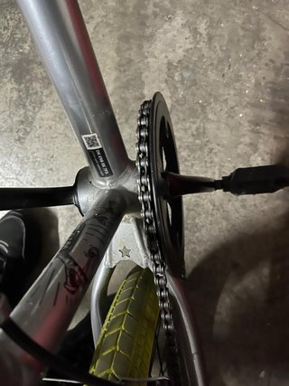 Bicicleta BMX Plata