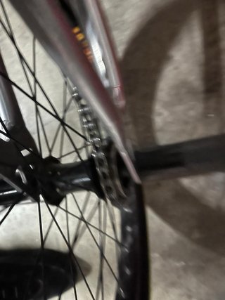 Bicicleta BMX Plata