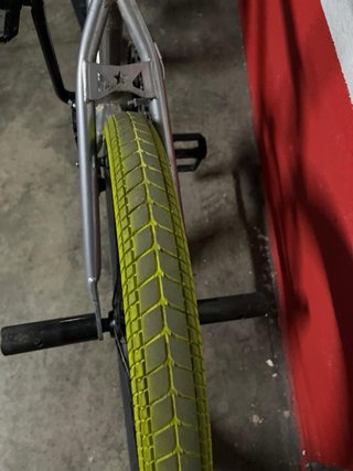 Bicicleta BMX Plata