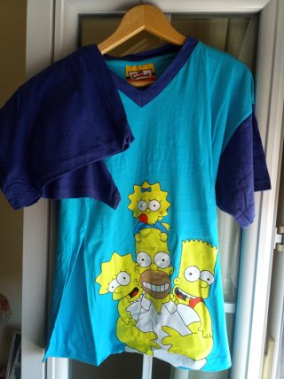 Pijama Verano The Simpsons Hombre