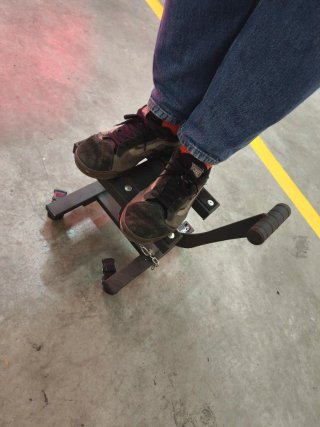 Caballete Moto Proworks con ruedas