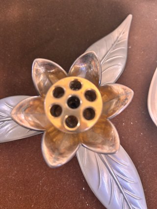 Posacenere vintage a forma di Loto