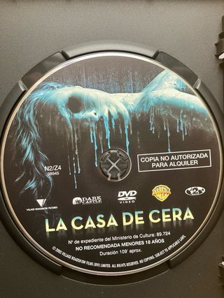 DVD La Casa de Cera (Terror)