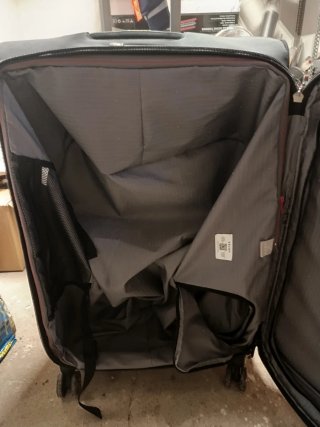 Maleta de cabina grande gris