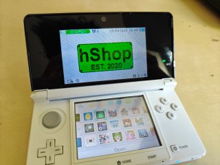 Nintendo 3DS White Modded