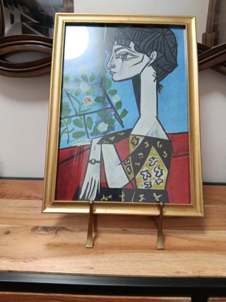Lámina Picasso enmarcada.No incluye soporte.