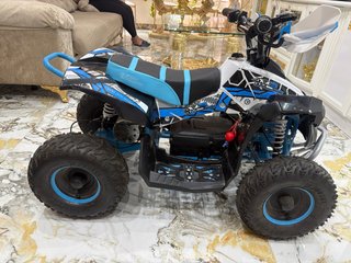 Moto Eléctrica Infantil Negra y Azul