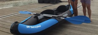 Kayak hinchable Sevylor doble