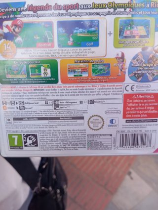 ( Negociable)Mario & Sonic jeux Olímpicos Río 2016