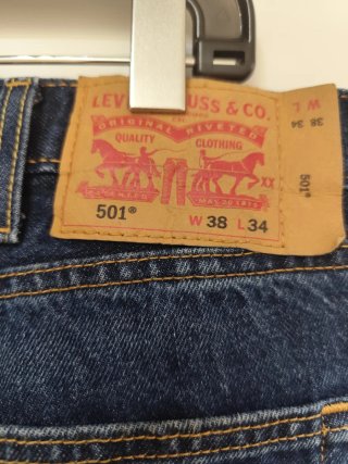 Levi's 501 Hombre Vaqueros Azules