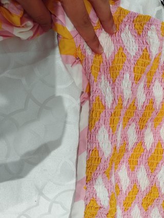 Body Zara estampado mangas abullonadas