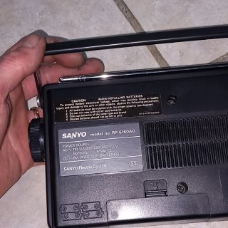 Radio Sanyo RP-6160AD 2 Bandas