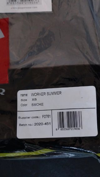 Pantaloni da lavoro Payper Worker Summer XS