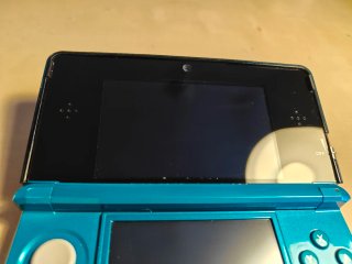 Nintendo 3DS Blue Turquoise Modded