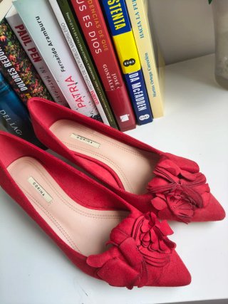 Zapatos Corina Rojos Talla 38