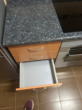 Muebles de cocina madera y metal