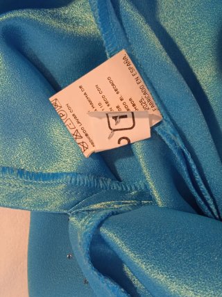 Tailleur turchese tg 46