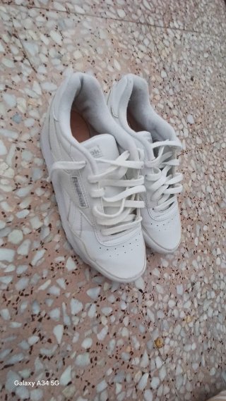 Zapatos blancos mujer