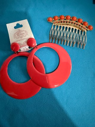 Pendientes Flamenca y Peineta Tdison