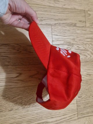Cappello Frulla' rosso nuovo
