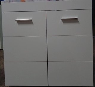 Mueble bajo lavabo blanco NUEVO