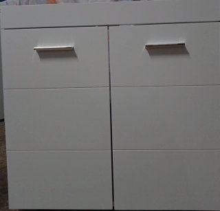 Mueble bajo lavabo blanco NUEVO