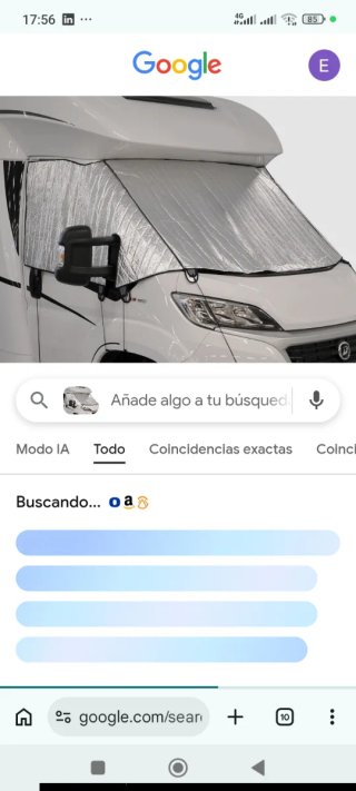 Parasol Fiat Ducato Autocaravana