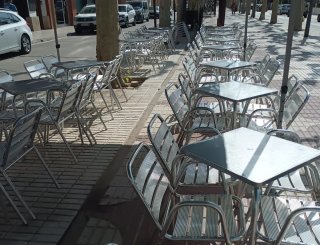 Mesas y Sillas Hostelería Aluminio