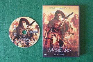 El Último Mohicano DVD original