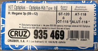 Kit montaje baca Cruz Renault Megane III Coupe