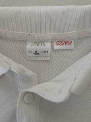Polo bambino manica lunga Zara
