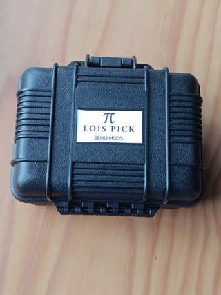 Reloj Seiko Mod Estilo Buceo Negro 40mm