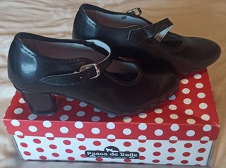 Zapatos Flamenca Pasos de Baile Talla 35