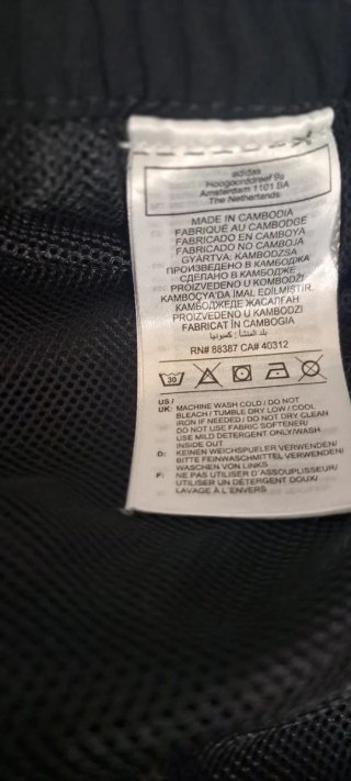 Pantalón de chándal Adidas hombre negro