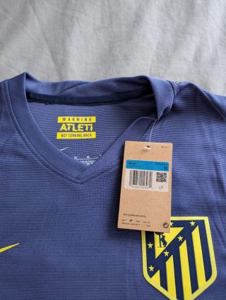 Camiseta Atlético de Madrid Nike Azul/Amarillo