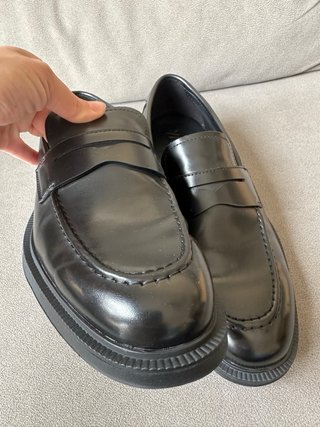 Mocasines Zara Hombre Negros.