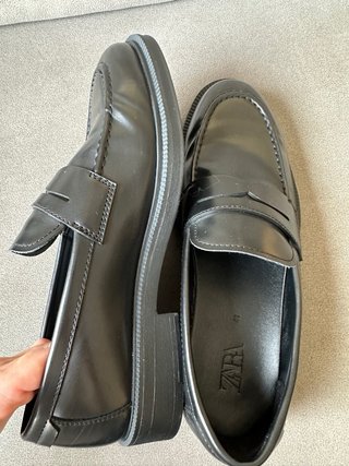 Mocasines Zara Hombre Negros.