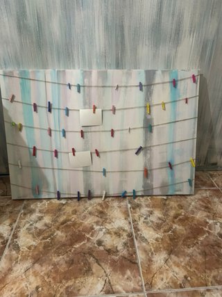 Cuadro Decorativo Fotos Hecho a Mano 90x60