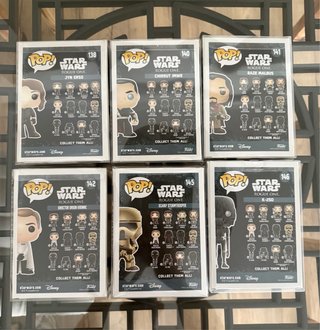 Funko Pop Star Wars Rogue One (6 figuras)
