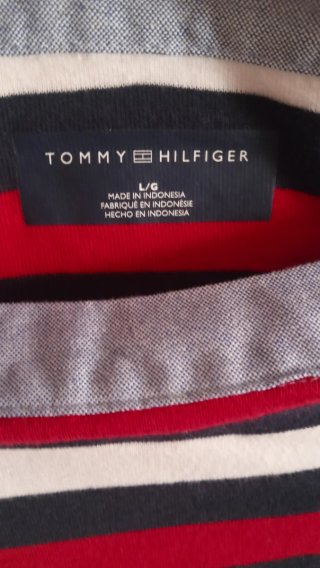 Camiseta Tommy Hilfiger Rayas Talla L