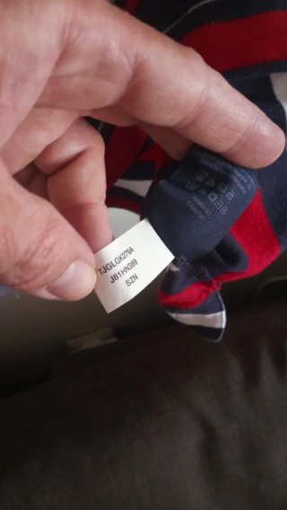 Camiseta Tommy Hilfiger Rayas Talla L