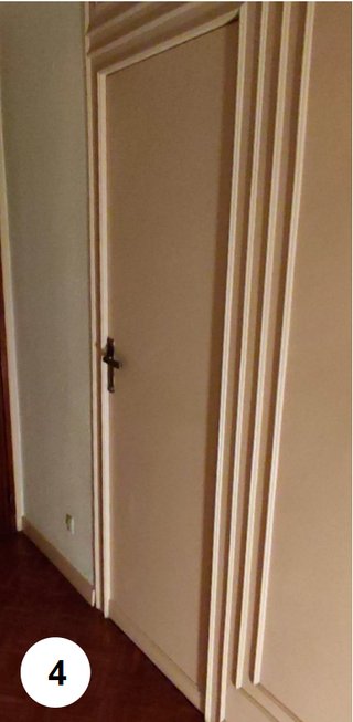 Puerta lisa sin relieve