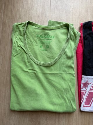 Lote 2 Camisetas Tirantes Pull&Bear i Inside