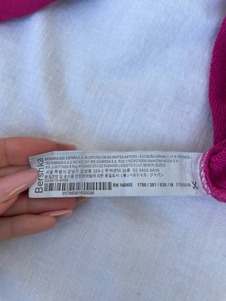 Felpa Bershka cropped effetto destroyed