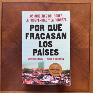 Libro “por que fracasan los paises”