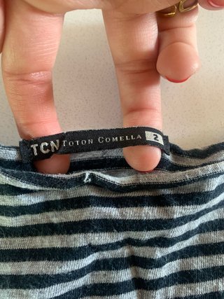 Camiseta tirantes Toton Comella rayas