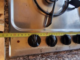 Placa de cocina a gas y eléctrica